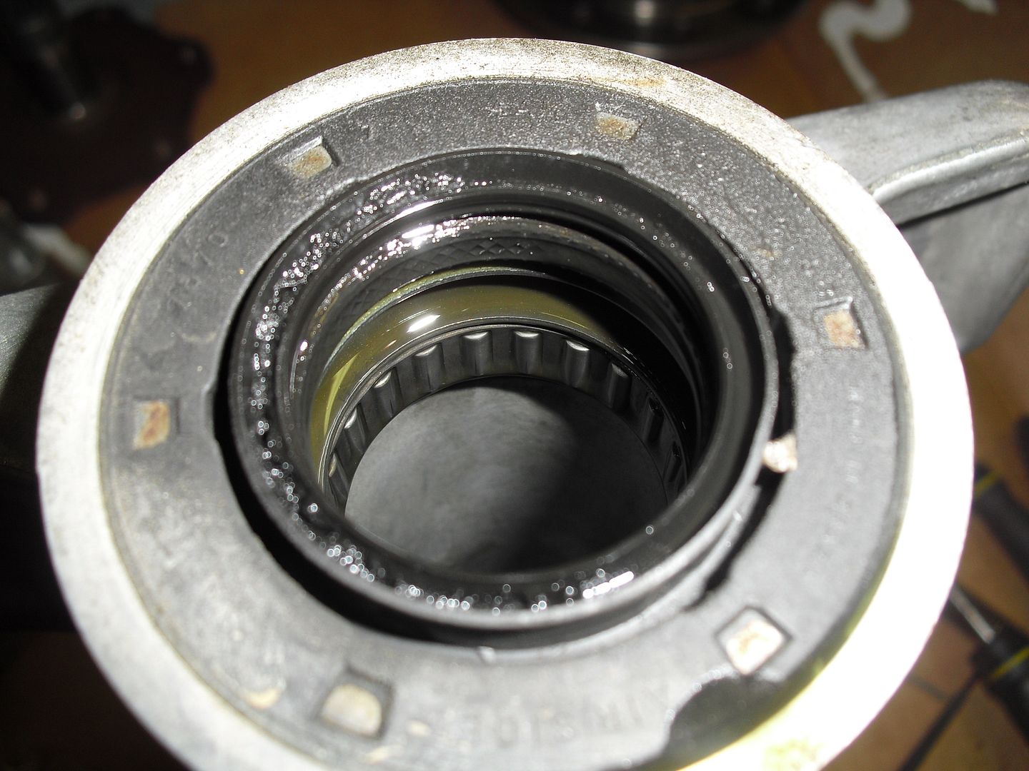Rebuilding a gm 8 25 ifs differential 56k beware pic heavy truck
